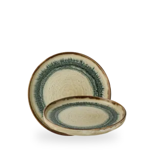 TELLER MIT ERHÖHTEM RAND 21CM