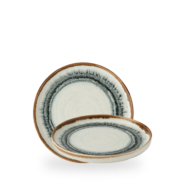 TELLER MIT ERHÖHTEM RAND 21CM