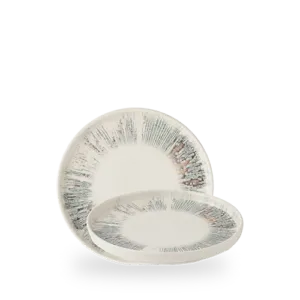 TELLER MIT ERHÖHTEM RAND 21CM