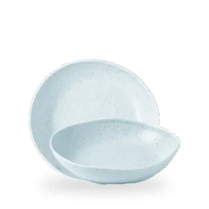 NATÜRLICHE ORGANISCHE TIEFE SCHALE 25CM