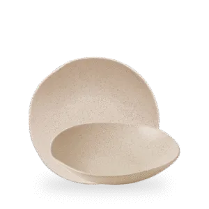 NATURAL ORGANIC COUPE BOWL 25CM