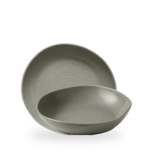 NATÜRLICHE ORGANISCHE TIEFE SCHALE 25CM