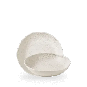 NATÜRLICHE ORGANISCHE TIEFE SCHALE 21.5CM
