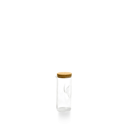 Comas Buffet Glass Jar Clear 25.5 x 10.5cm on white background