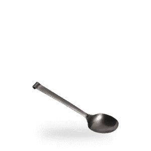 Comas Utensils Serving Spoon Black 30cm on white background