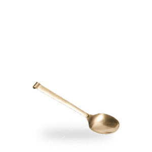 Comas Utensils Serving Spoon Gold 30cm on white background