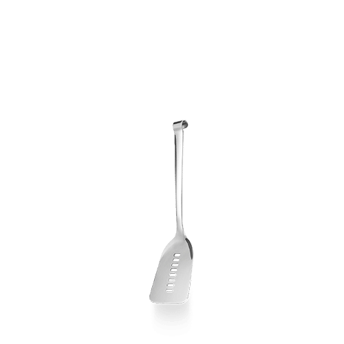Comas Utensils Spatula Silver 28cm on white background