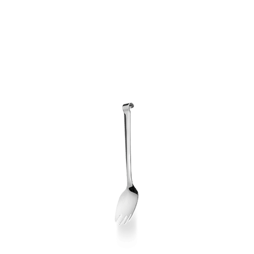 Comas Utensils Salad Fork Silver 30cm on white background
