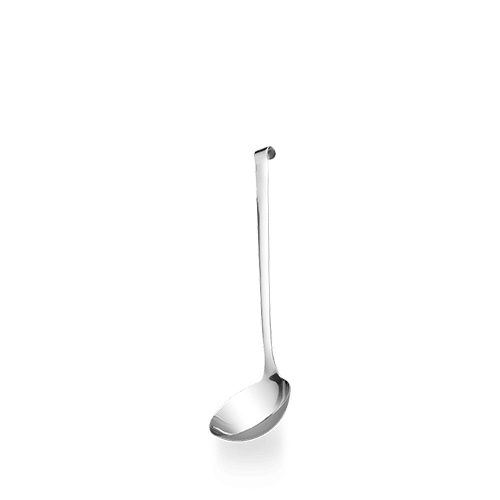 Comas Utensils Soup Ladle Silver 31cm on white background
