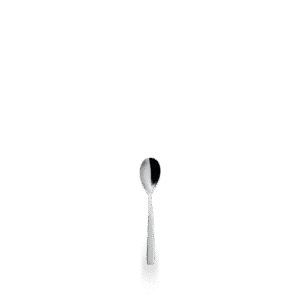 Comas BCN Satin Moka Spoon 11cm on white background