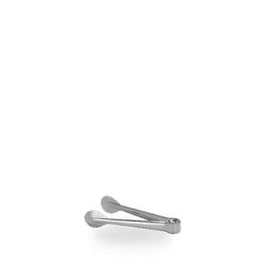Comas Utensils Ice Tong Silver 19cm on white background
