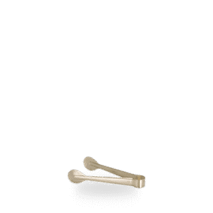 Comas Utensils Ice Tong Gold 19cm on white background