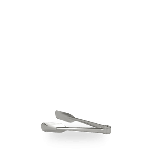Comas Utensils Cake Tong Silver 24cm on white background