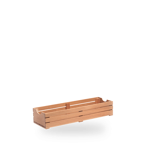 Comas Buffet Wood Box Brown 53 x 16.2cm on white background