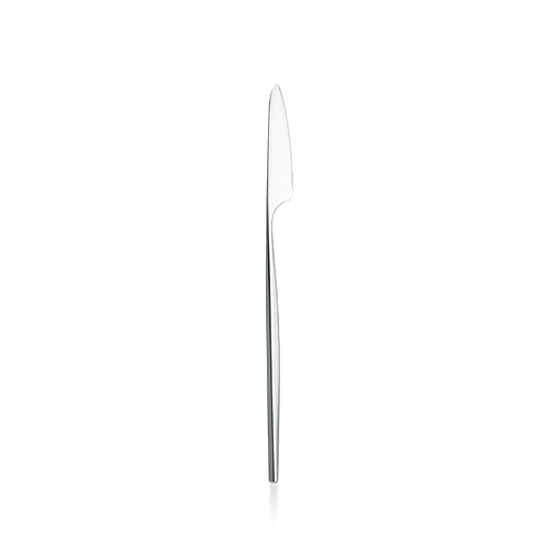 Comas Atlantida Mirror 22.6cm Table Knife on white background