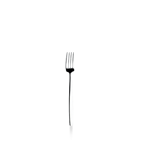 Comas Atlantida Mirror 16cm Cake Fork on white background