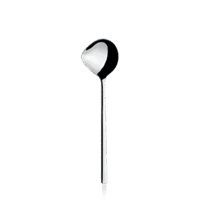 Comas Atlantida Mirror 21.6cm Sauce Spoon on white background