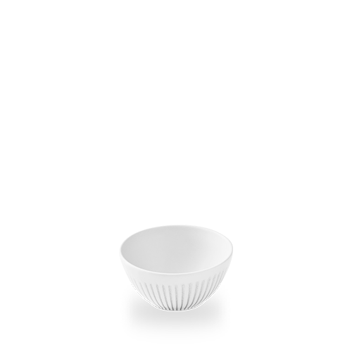 Churchill Inked Era Grey 13cm Snack Bowl on white background