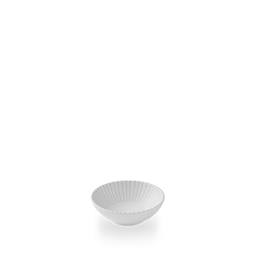 Churchill Inked Era Grey 11.6cm Shallow Bowl on white background