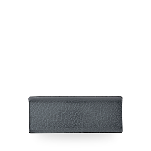 Churchill Viana Glass Dusk 25 x 9cm Tasting Tray on white background