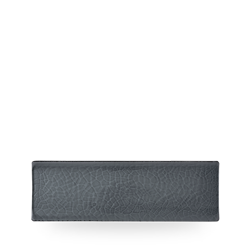 Churchill Viana Glass Dusk 30 x 9cm Tasting Tray on white background