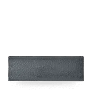Churchill Viana Glass Dusk 33 x 11cm Tasting Tray on white background