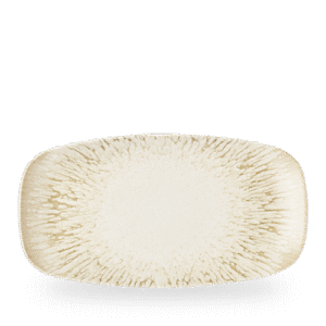 Churchill Inked Lumé Natural 35.5 x 18.9cm Längliche Platte auf weißem Hintergrund