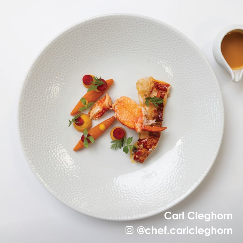 NCOTY plate from @chef.carlcleghorn
