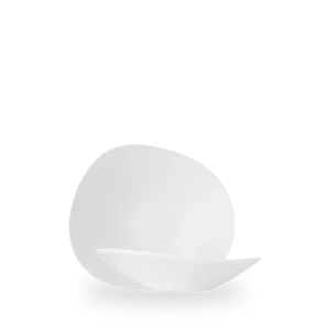 Churchill Opal White 20cm Opal Bowl on white background
