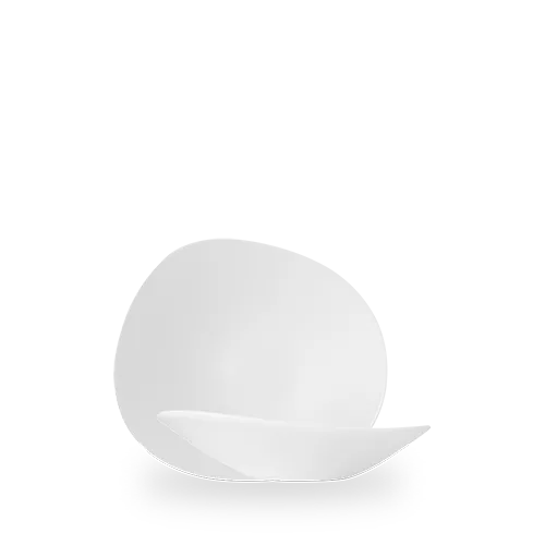 Churchill Opal White 20cm Opal Bowl on white background