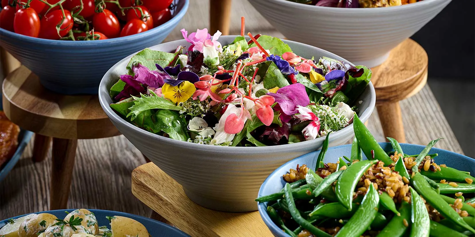 Churchill Emerge Melamine buffet bowl shots