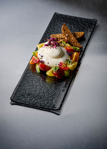 Churchill Viana Glass Tasting Trays in Dusk