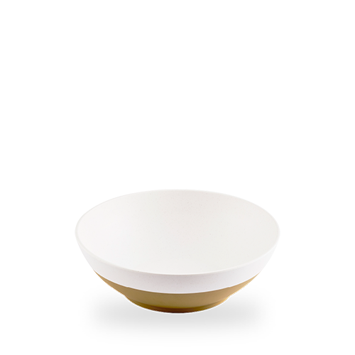 Churchill Helsinki White Emerge Melamine 36cm Deep Bowl on white background