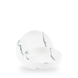 Churchill Green Inked Tide Accents 20cm Walled Bowl on white background