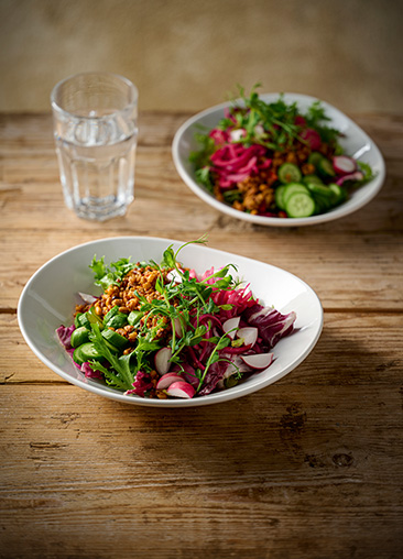 Churchill Opal white bowls